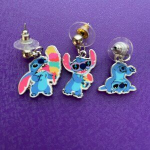 Bundle 3 pairs for $12.  3 Unmatched Stitch Earrings